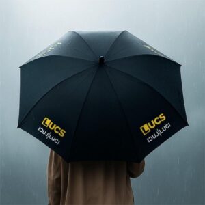 Guarda chuva Grande preto (LUCS)