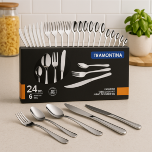 Faqueiro 24 Peças Inox - LUCS